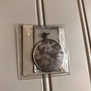 New VTG Griffith Sterling Silver 1.25" Blank Etched Engravable Charm